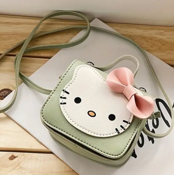 BRAND NEW!! Hello Kitty Kids Mini Purses - Red, Pink, Yellow, Green, Black - Picture 5 of 8